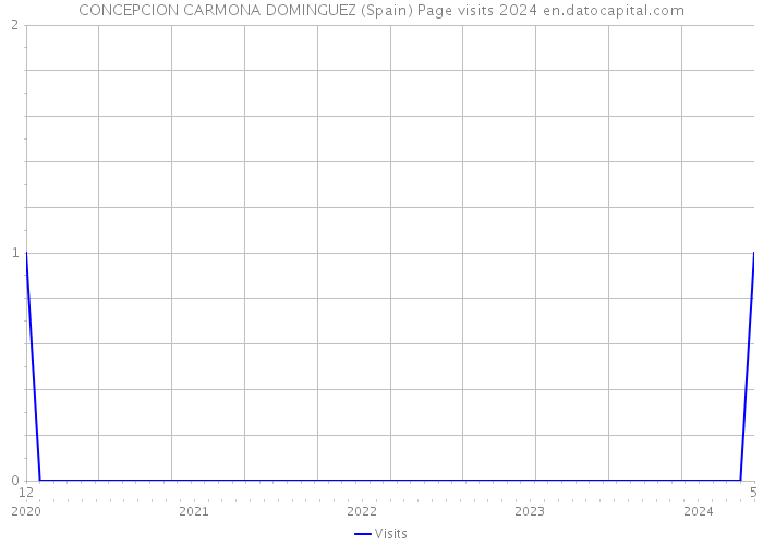 CONCEPCION CARMONA DOMINGUEZ (Spain) Page visits 2024 