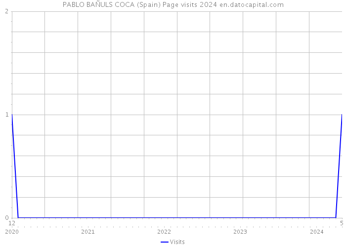 PABLO BAÑULS COCA (Spain) Page visits 2024 