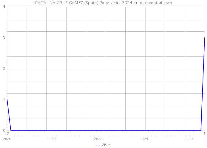 CATALINA CRUZ GAMEZ (Spain) Page visits 2024 