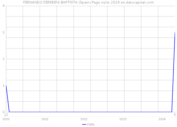 FERNANDO FERREIRA BAPTISTA (Spain) Page visits 2024 