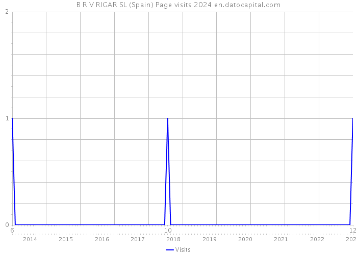 B R V RIGAR SL (Spain) Page visits 2024 