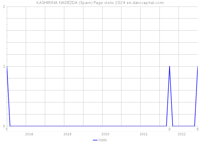 KASHIRINA NADEZDA (Spain) Page visits 2024 