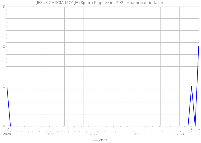 JESUS GARCIA MONJE (Spain) Page visits 2024 