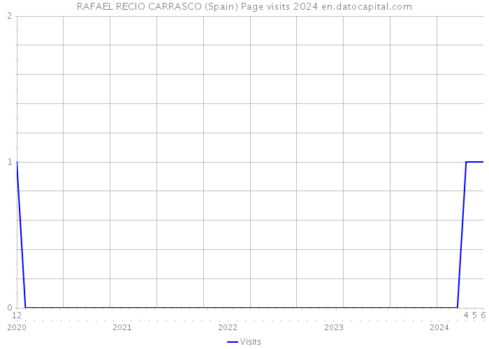 RAFAEL RECIO CARRASCO (Spain) Page visits 2024 