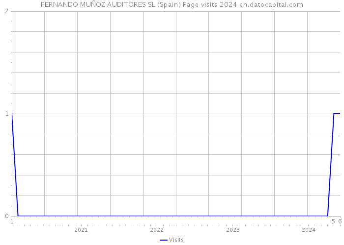 FERNANDO MUÑOZ AUDITORES SL (Spain) Page visits 2024 