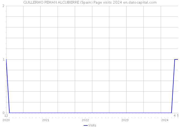 GUILLERMO PEMAN ALCUBIERRE (Spain) Page visits 2024 