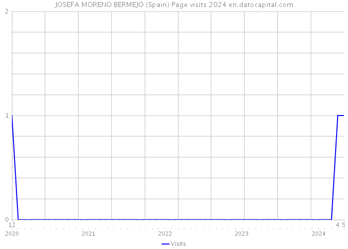 JOSEFA MORENO BERMEJO (Spain) Page visits 2024 