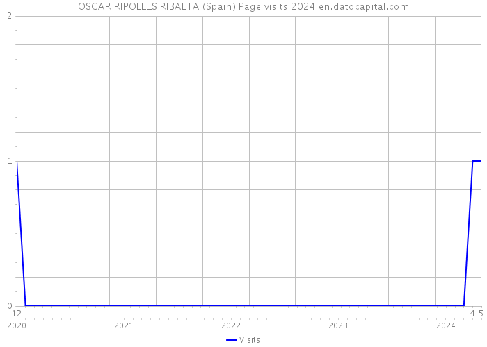 OSCAR RIPOLLES RIBALTA (Spain) Page visits 2024 