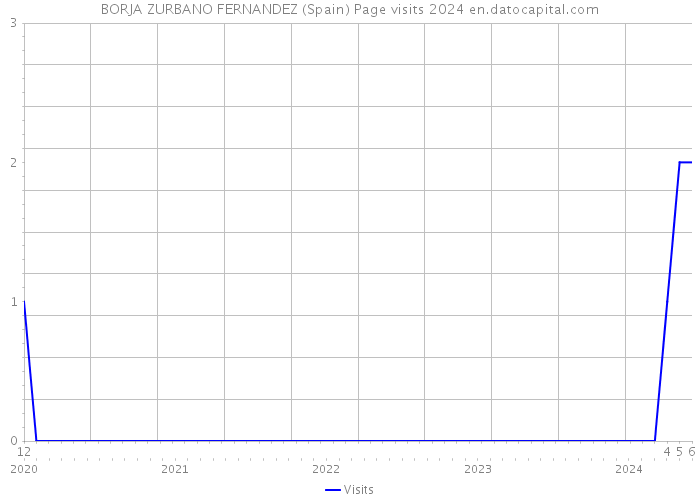 BORJA ZURBANO FERNANDEZ (Spain) Page visits 2024 