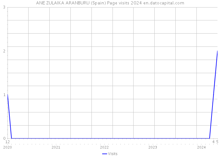 ANE ZULAIKA ARANBURU (Spain) Page visits 2024 
