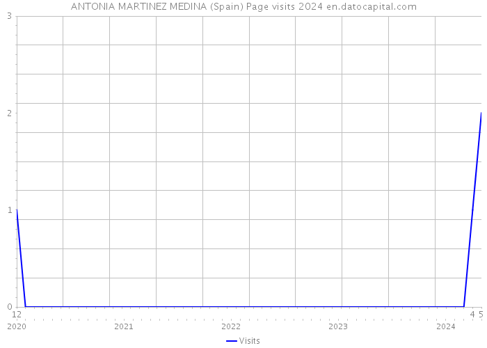 ANTONIA MARTINEZ MEDINA (Spain) Page visits 2024 