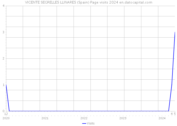 VICENTE SEGRELLES LLINARES (Spain) Page visits 2024 