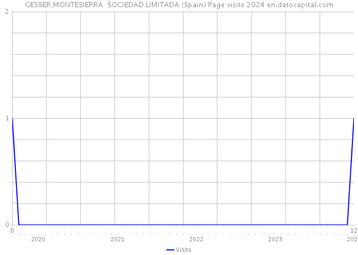 GESSER MONTESIERRA SOCIEDAD LIMITADA (Spain) Page visits 2024 