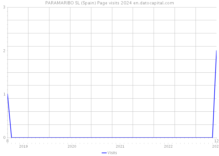 PARAMARIBO SL (Spain) Page visits 2024 