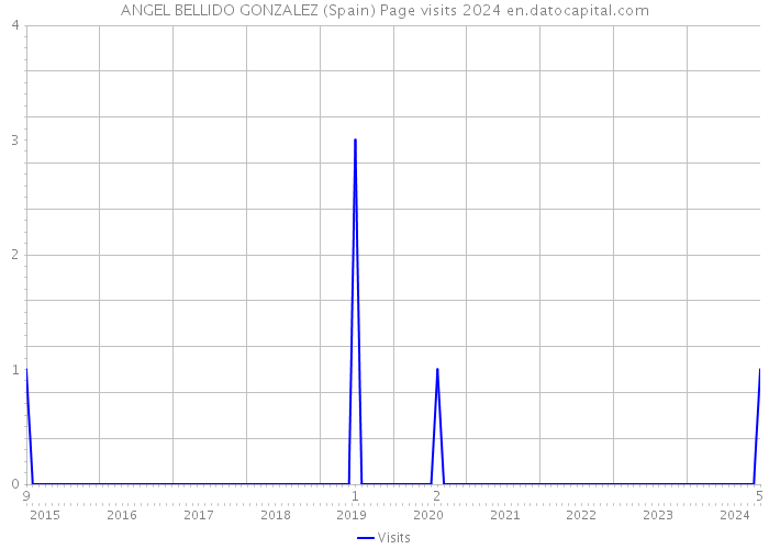 ANGEL BELLIDO GONZALEZ (Spain) Page visits 2024 