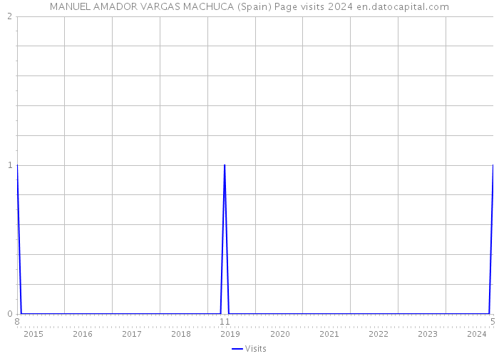 MANUEL AMADOR VARGAS MACHUCA (Spain) Page visits 2024 