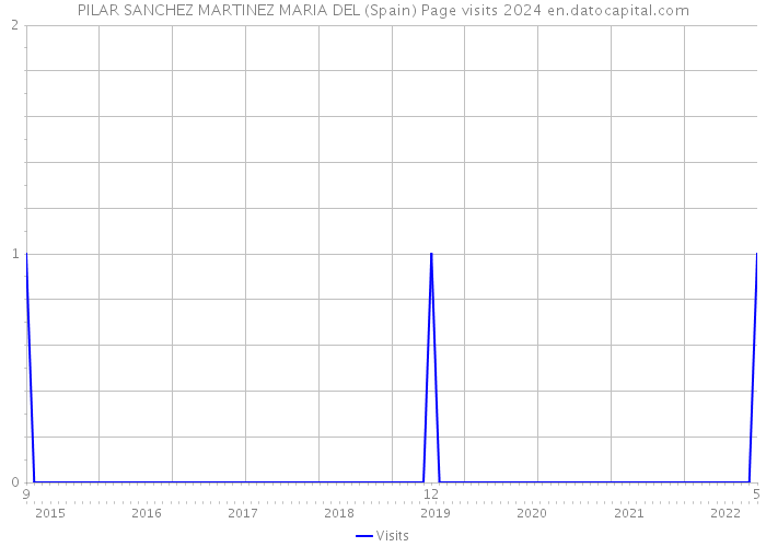 PILAR SANCHEZ MARTINEZ MARIA DEL (Spain) Page visits 2024 