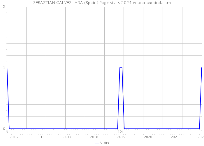 SEBASTIAN GALVEZ LARA (Spain) Page visits 2024 