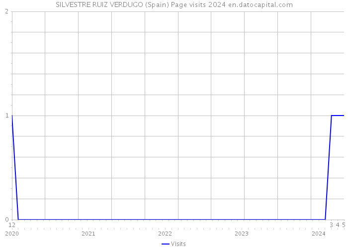 SILVESTRE RUIZ VERDUGO (Spain) Page visits 2024 