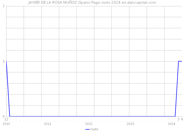 JAVIER DE LA ROSA MUÑOZ (Spain) Page visits 2024 