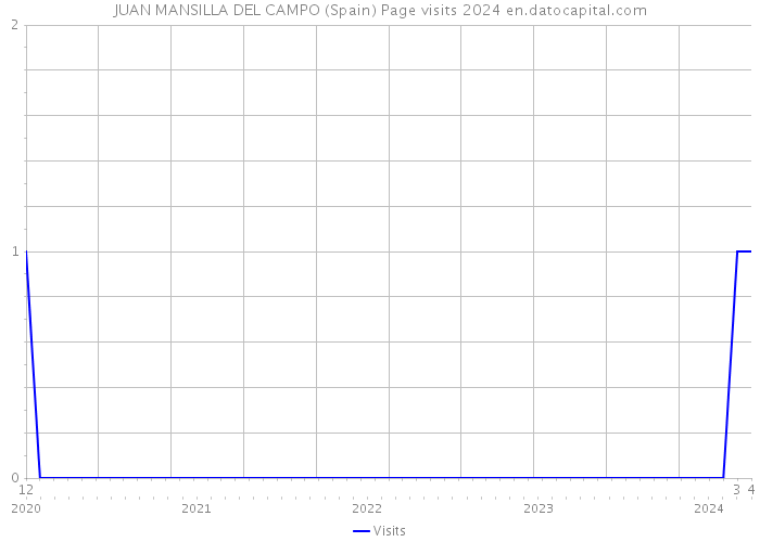 JUAN MANSILLA DEL CAMPO (Spain) Page visits 2024 