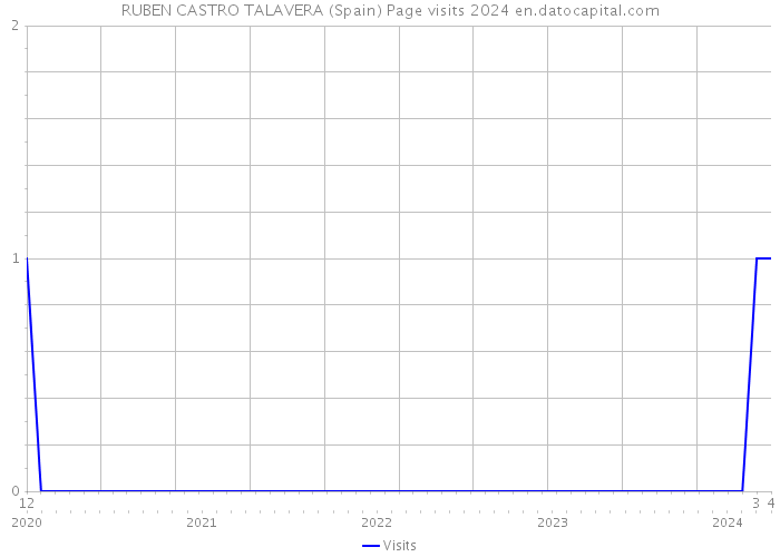 RUBEN CASTRO TALAVERA (Spain) Page visits 2024 