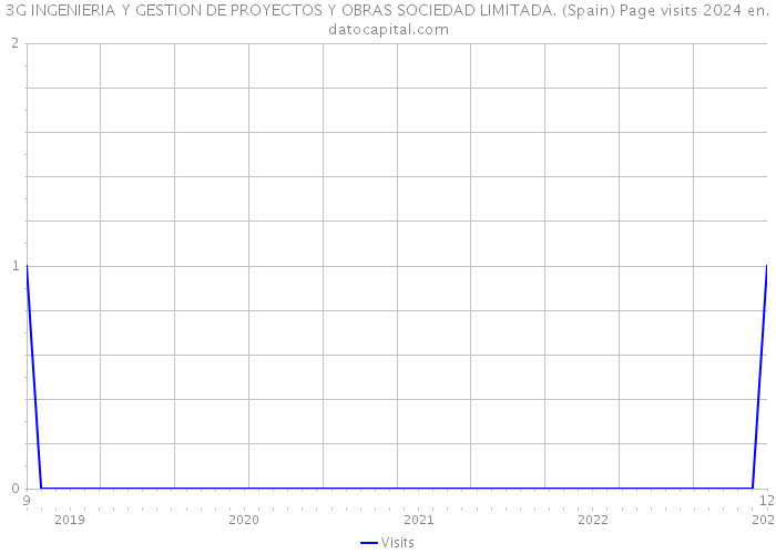 3G INGENIERIA Y GESTION DE PROYECTOS Y OBRAS SOCIEDAD LIMITADA. (Spain) Page visits 2024 