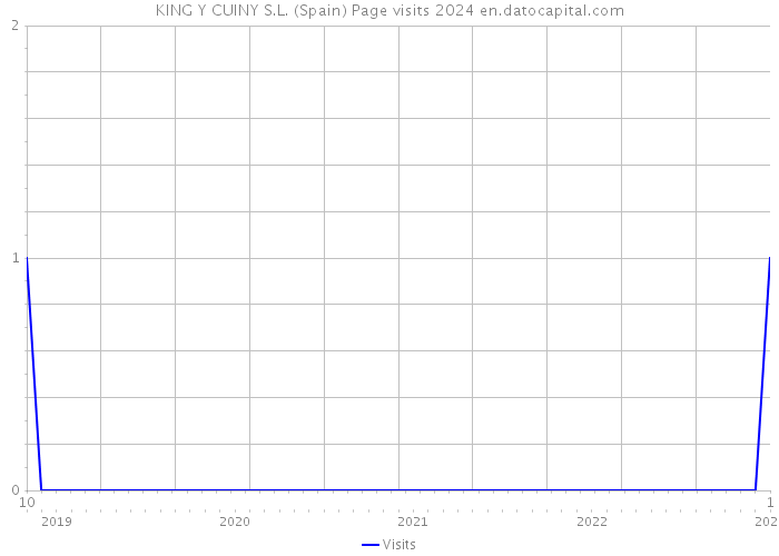 KING Y CUINY S.L. (Spain) Page visits 2024 