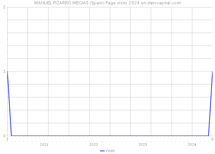 MANUEL PIZARRO MEGIAS (Spain) Page visits 2024 