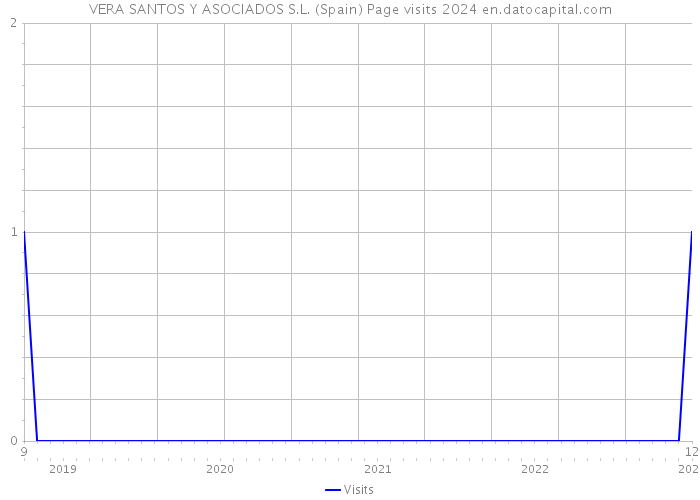 VERA SANTOS Y ASOCIADOS S.L. (Spain) Page visits 2024 