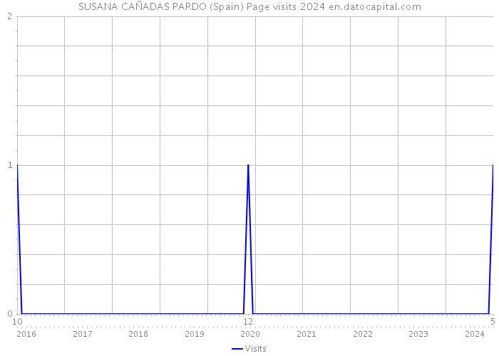 SUSANA CAÑADAS PARDO (Spain) Page visits 2024 