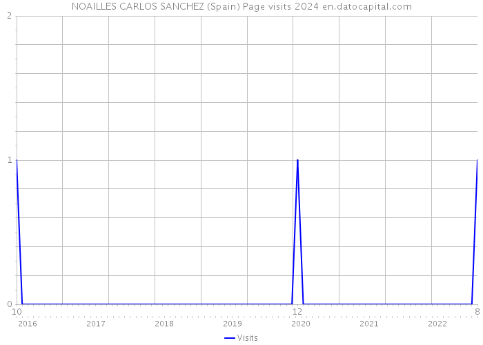 NOAILLES CARLOS SANCHEZ (Spain) Page visits 2024 