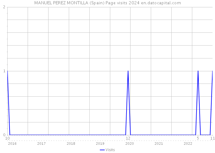 MANUEL PEREZ MONTILLA (Spain) Page visits 2024 