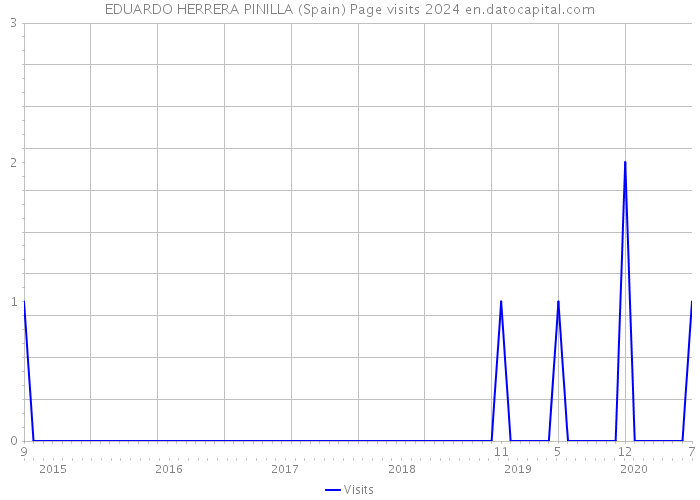 EDUARDO HERRERA PINILLA (Spain) Page visits 2024 