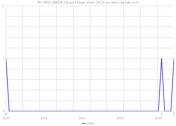 BV ORO VERDE (Spain) Page visits 2024 
