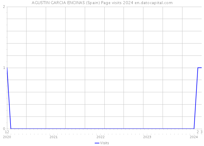 AGUSTIN GARCIA ENCINAS (Spain) Page visits 2024 
