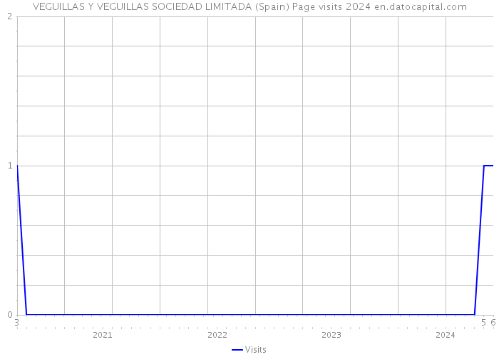 VEGUILLAS Y VEGUILLAS SOCIEDAD LIMITADA (Spain) Page visits 2024 