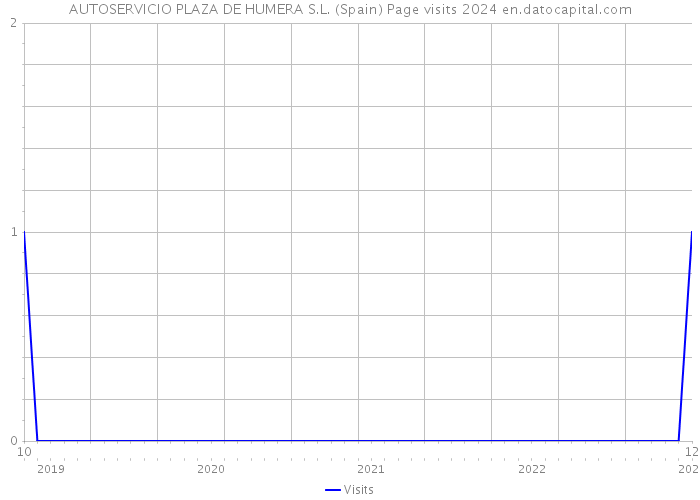 AUTOSERVICIO PLAZA DE HUMERA S.L. (Spain) Page visits 2024 