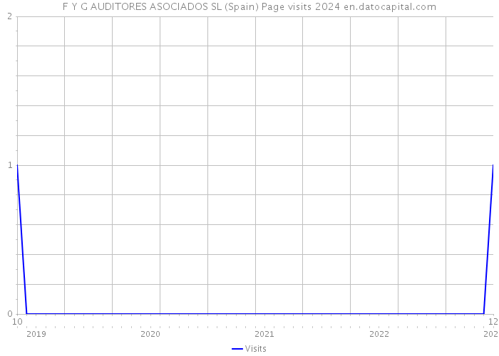 F Y G AUDITORES ASOCIADOS SL (Spain) Page visits 2024 