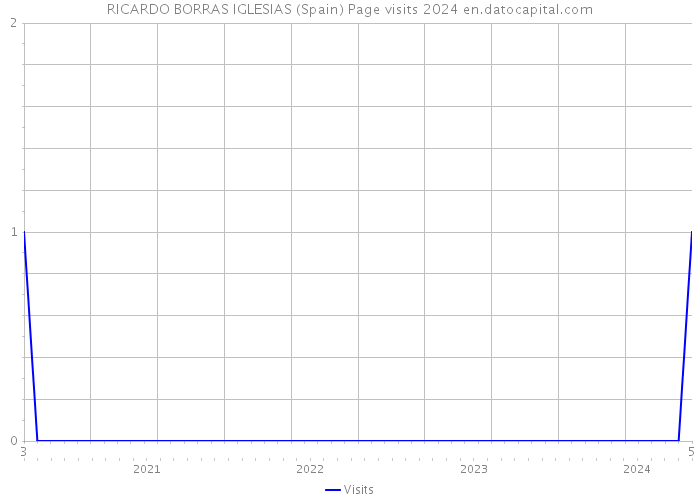 RICARDO BORRAS IGLESIAS (Spain) Page visits 2024 