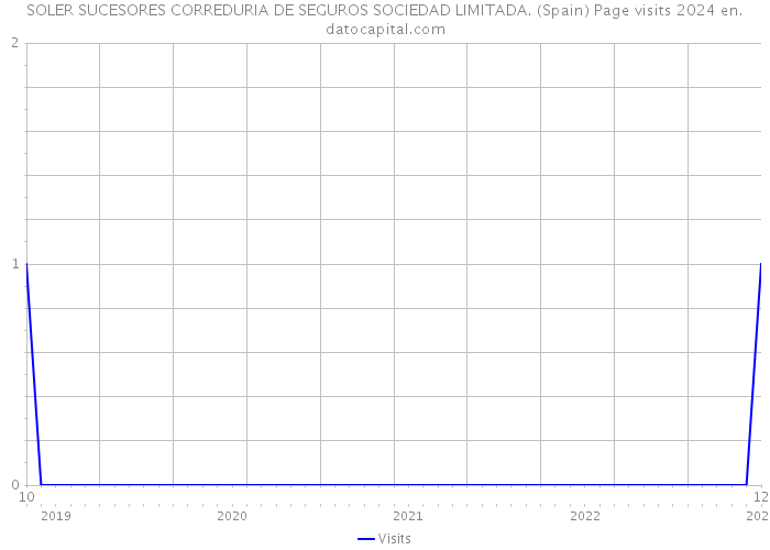 SOLER SUCESORES CORREDURIA DE SEGUROS SOCIEDAD LIMITADA. (Spain) Page visits 2024 