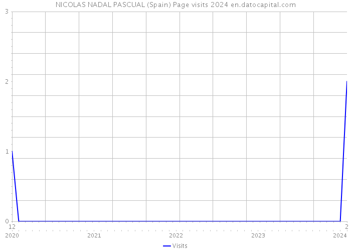 NICOLAS NADAL PASCUAL (Spain) Page visits 2024 