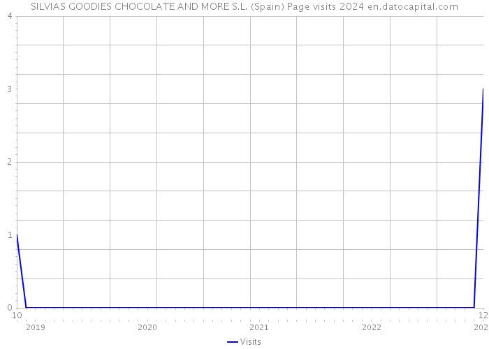 SILVIAS GOODIES CHOCOLATE AND MORE S.L. (Spain) Page visits 2024 