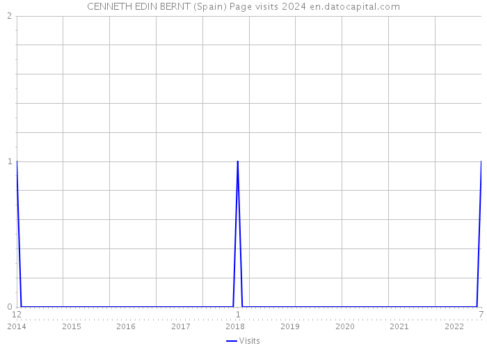 CENNETH EDIN BERNT (Spain) Page visits 2024 