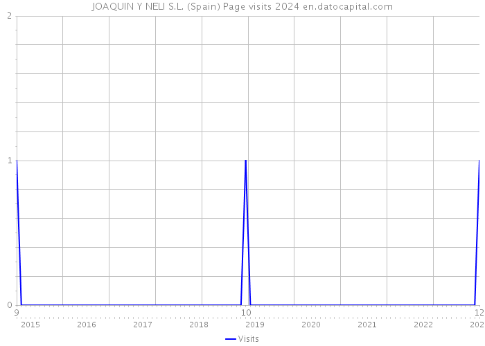 JOAQUIN Y NELI S.L. (Spain) Page visits 2024 