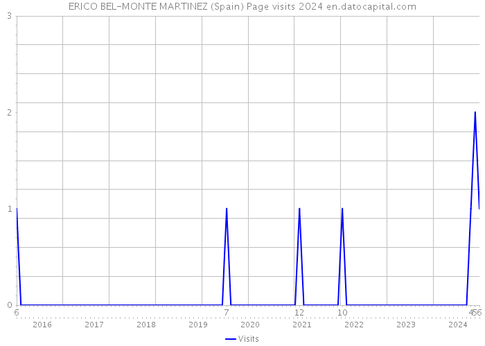 ERICO BEL-MONTE MARTINEZ (Spain) Page visits 2024 