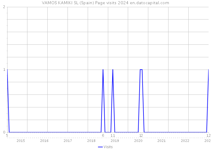 VAMOS KAMIKI SL (Spain) Page visits 2024 
