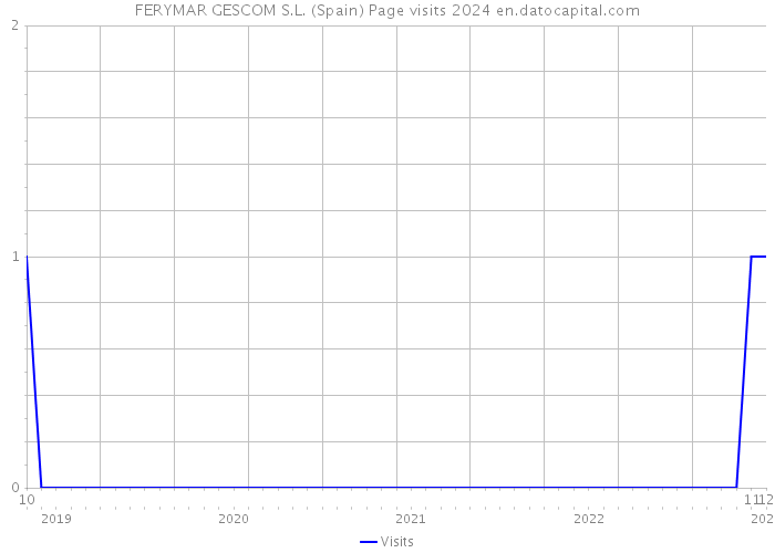 FERYMAR GESCOM S.L. (Spain) Page visits 2024 