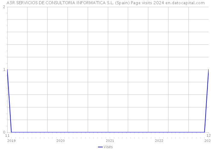 A3R SERVICIOS DE CONSULTORIA INFORMATICA S.L. (Spain) Page visits 2024 