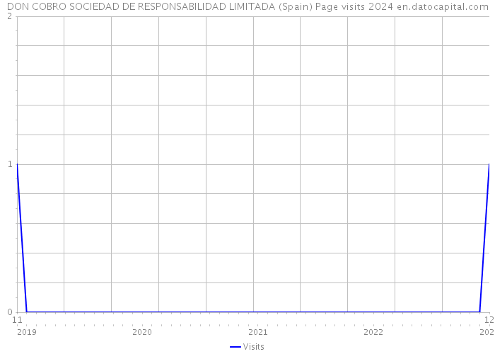 DON COBRO SOCIEDAD DE RESPONSABILIDAD LIMITADA (Spain) Page visits 2024 